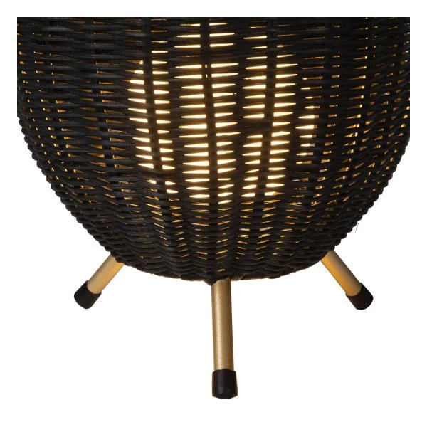 Lucide COLIN - Table lamp - Ø 30 cm - 1xG9 - Black - detail 1